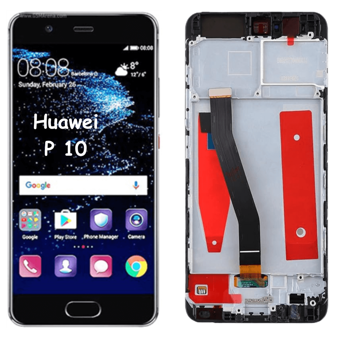 LCD Screen & Touch Screen Digitizer Frame Assembly For Huawei P10 VTR-L29 VTR-AL00 VTR-TL00 VTR-L09 (Black) - Best Cell Phone Parts Distributor in Canada, Parts Source LCD Screen & Touch Screen Digitizer Frame Assembly For Huawei P10 VTR-L29 VTR-AL00 VTR-TL00 VTR-L09 (Black) - Best Cell Phone Parts Distributor in Canada, Parts Source